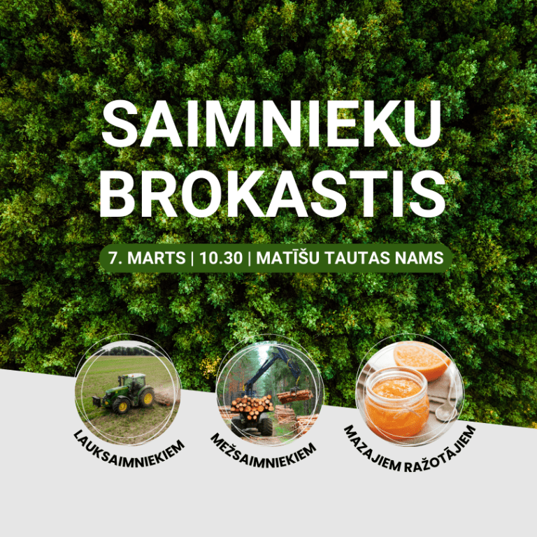 Aicinām uz pasākumu “Saimnieku brokastis”